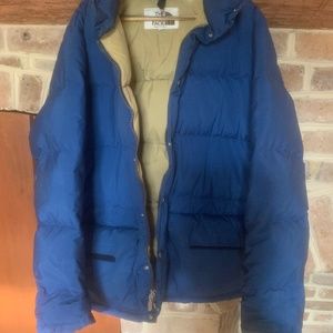 North face insulated down cold weather parka